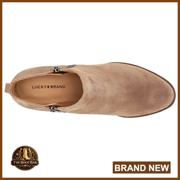 Ankle Booties with Block Heel Chunky Retro Chic Double Zipper Comfortable - Picture 5 of 7